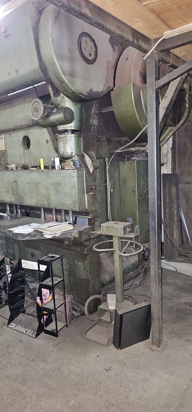 Kombinovane makaze i apkant presa 2500mm